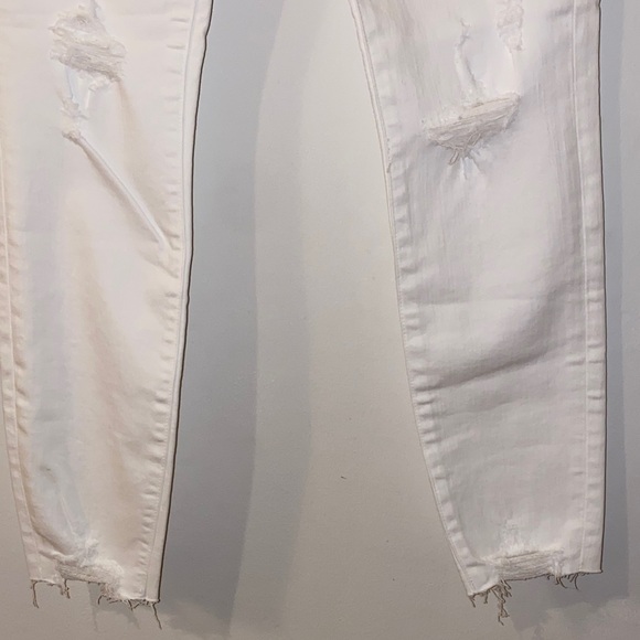 NWT!! J Brand Distressed Mid Rise Skinny Capri Jeans Underexposed Size 24 - Picture 7 of 16